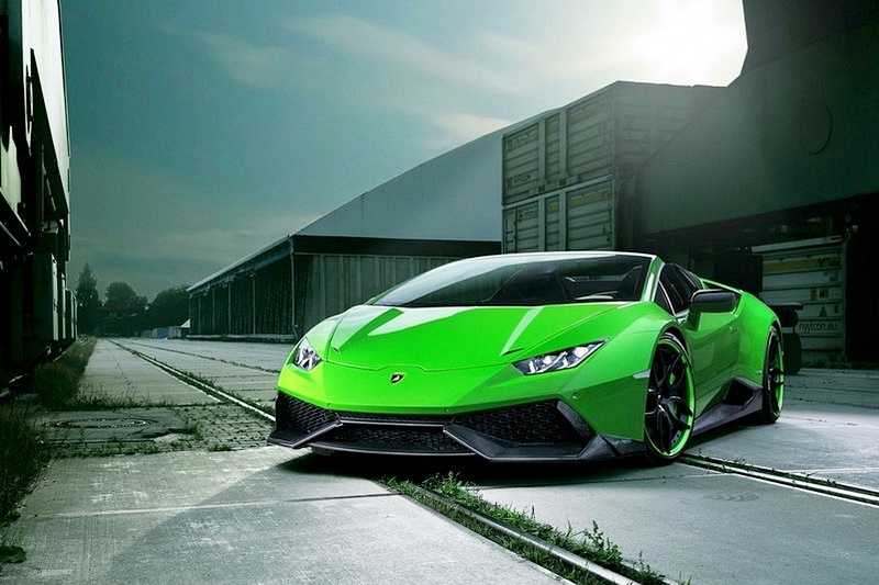 Lamborghini LP610- Novitec style carbon front lip set 00